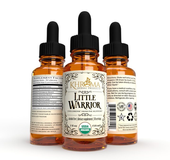Organic Kids Immune Elderberry Glycerite, 2 oz.