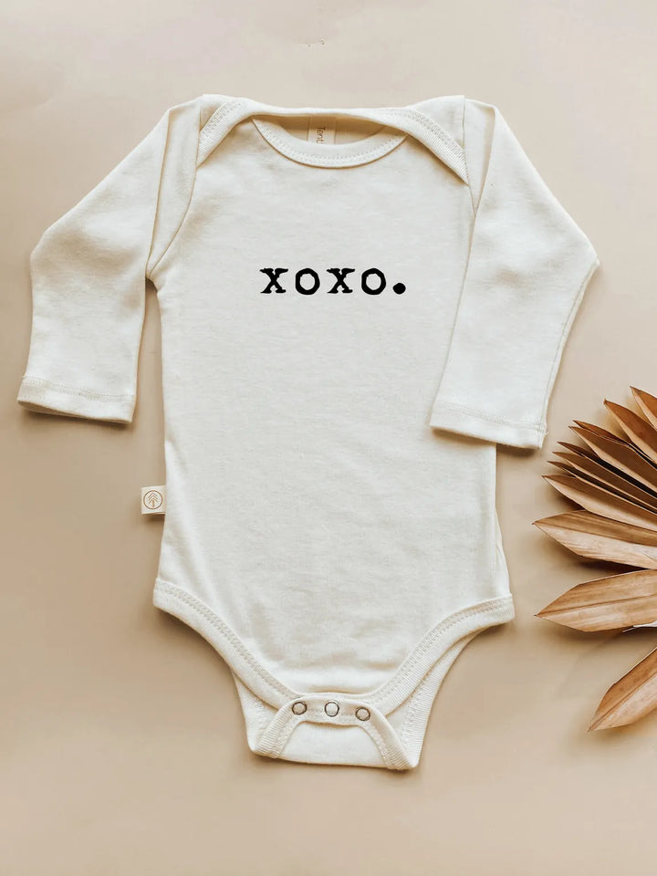 Xoxo Long Sleeve Baby Bodysuit