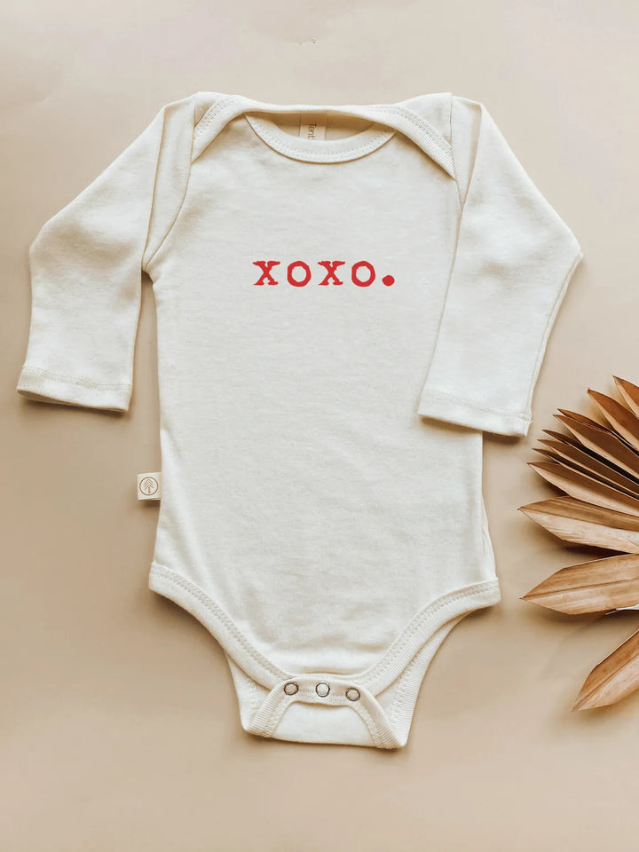 Xoxo Long Sleeve Baby Bodysuit