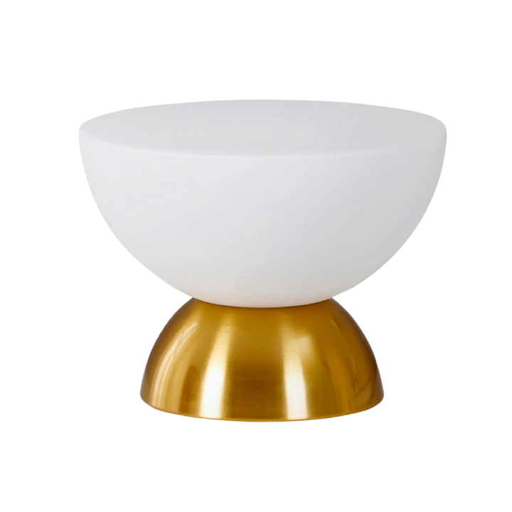 Lamina Brass Dome Table Lamp