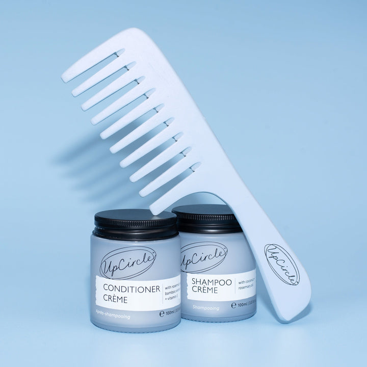 Biodegradable Bamboo Wide Tooth Comb
