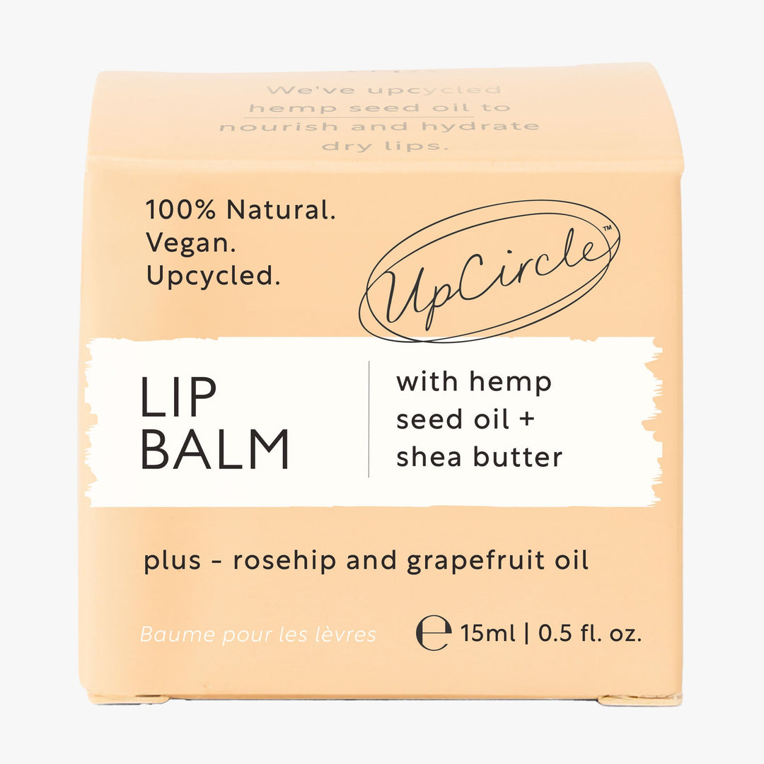 Upcycled Hemp Seed Oil &amp; Shea Butter Lip Balm