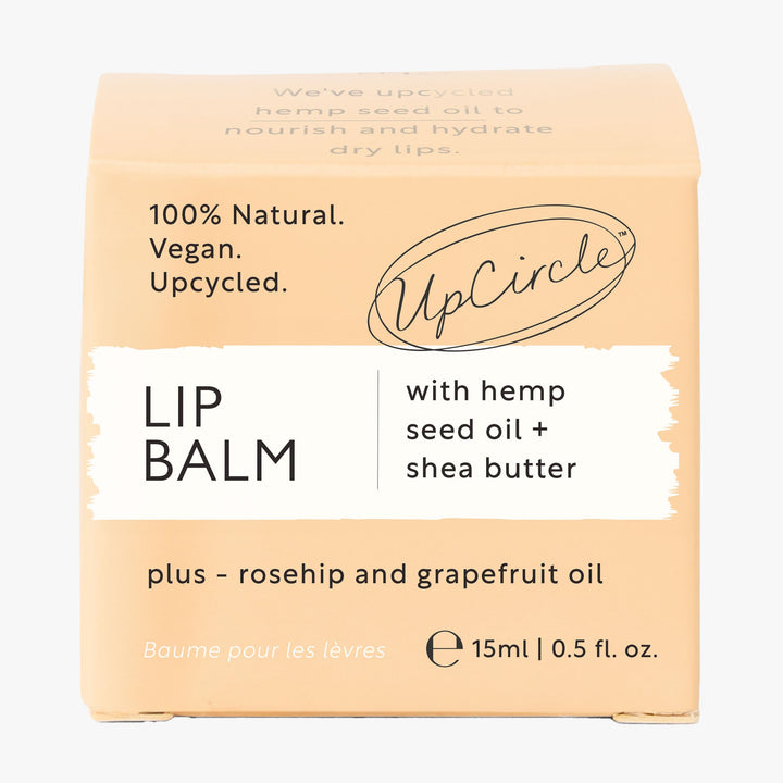 Upcycled Hemp Seed Oil &amp; Shea Butter Lip Balm