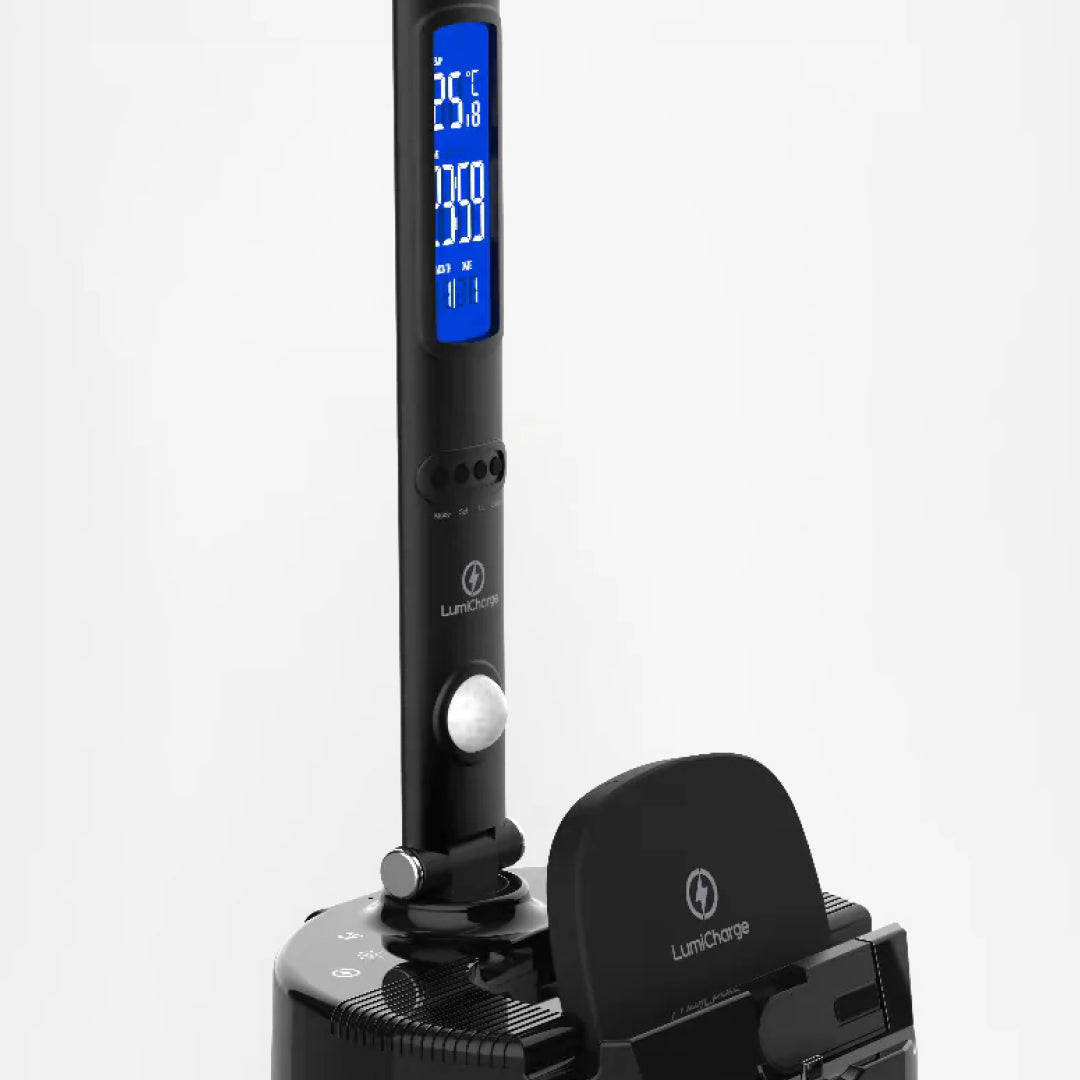 Smart LED Desk Lamp, Wireless Charger &amp; Speaker