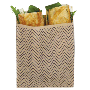 Compostable Unbleached Kraft Paper Sandwich Bags, 50 Ct.