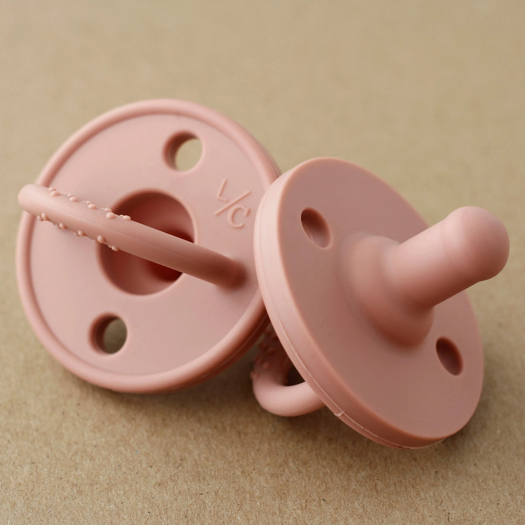 Silicone Baby Pacifier Pink