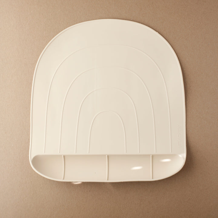 Non-Toxic Silicone Baby Feeding Mat, Cream
