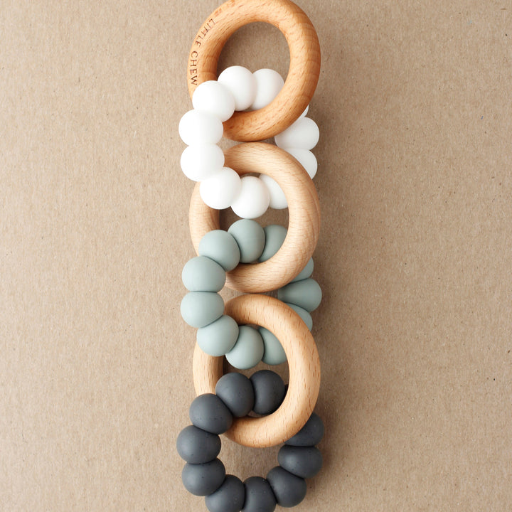 Handcrafted BPA-Free Silicone Baby Car Seat Toy, 9"