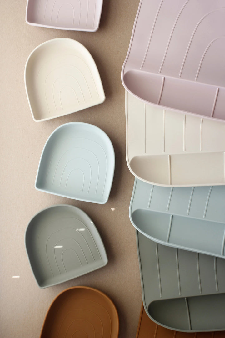 Rainbow Sage Silicone Suction Plate