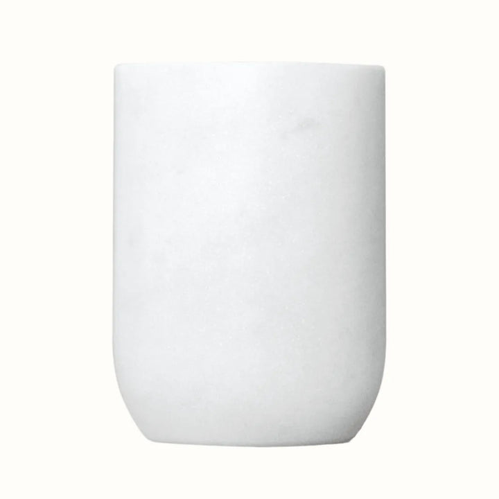Handcrafted Marble Bathroom Tumbler