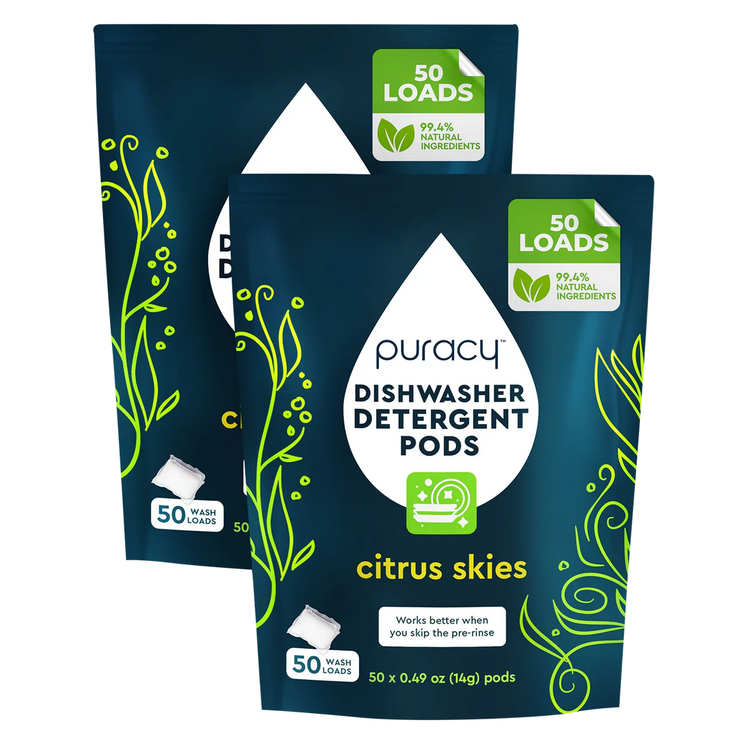 Biodegradable Plant-Based Dishwasher Detergent Pods