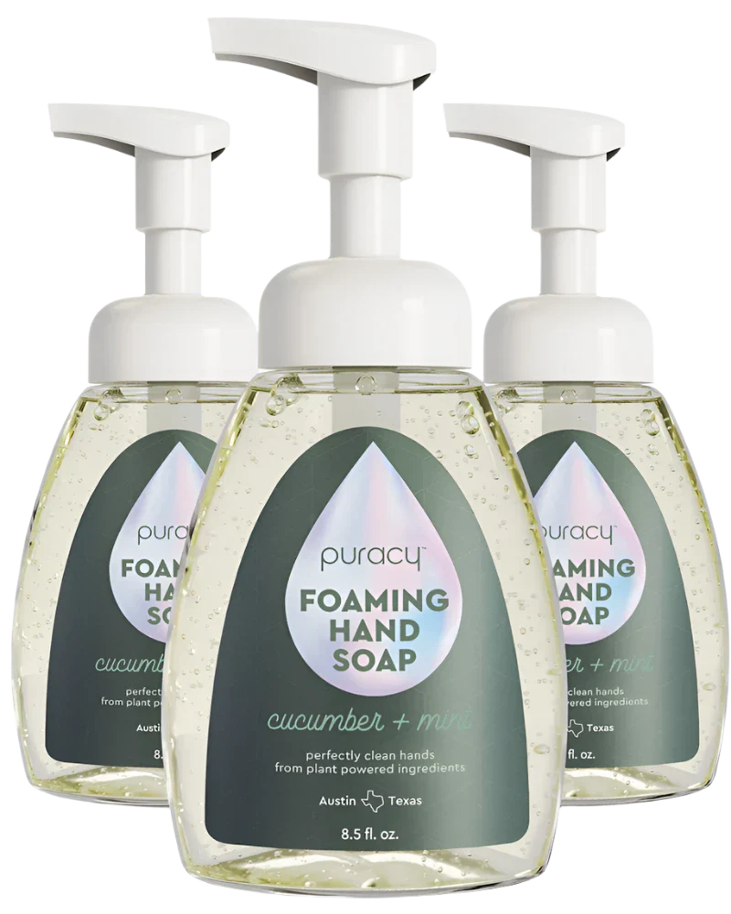Biodegradable Plant-Based Foaming Hand Soap, 12 oz.