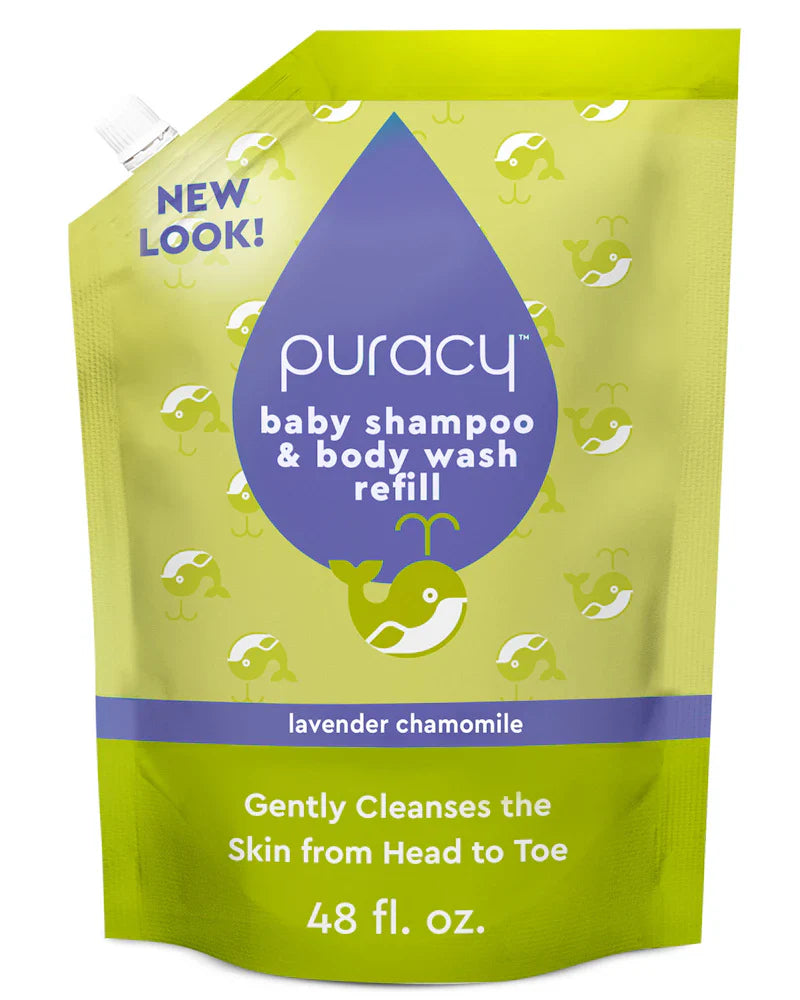 Pure Plant-Based Tear-Free Baby Shampoo &amp; Body Wash