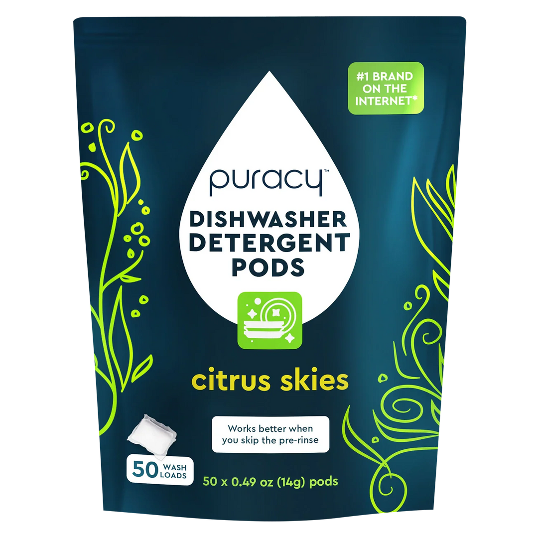 Biodegradable Plant-Based Dishwasher Detergent Pods