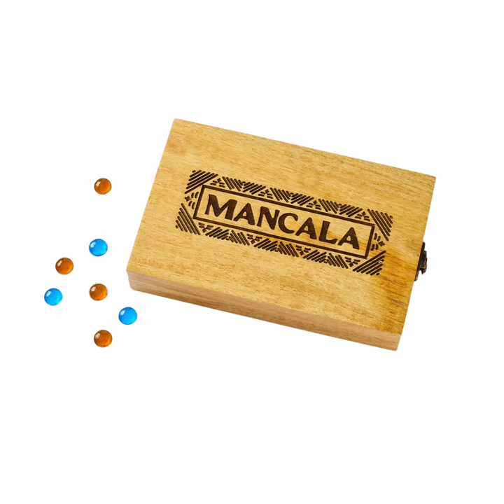 Mango Wood Mancala Game Set