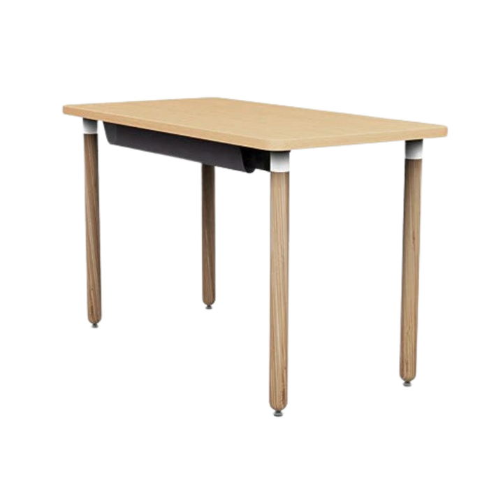 Bamboo and Laminate Office Desk