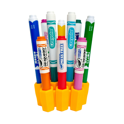 FDA Silicone Grip-Tight Marker Storage Organizer