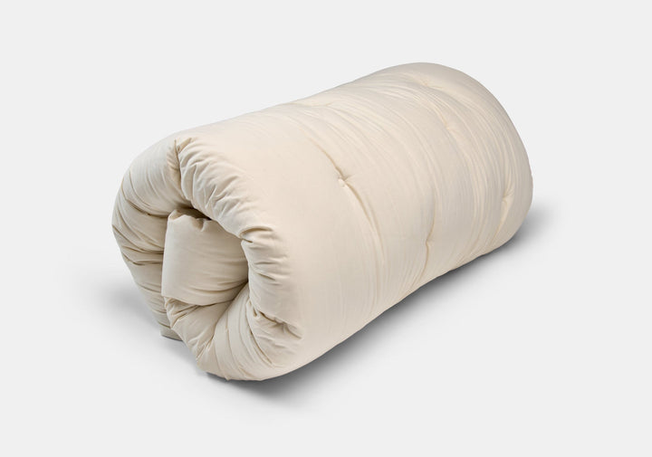 Organic Wool &amp; Cotton Mattress Topper, Breathable
