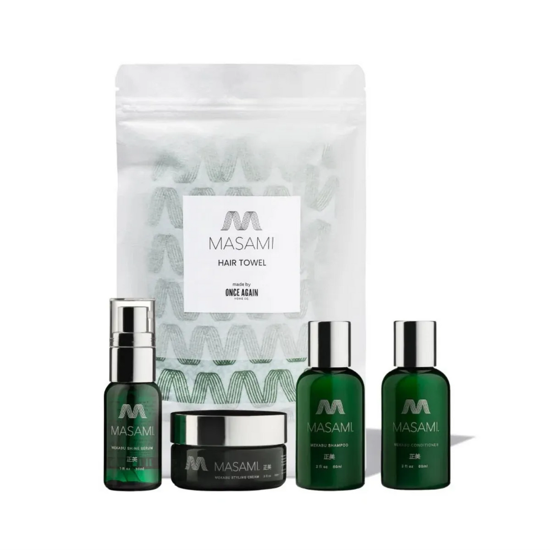 Mekabu Hair Care Travel Bundle Set