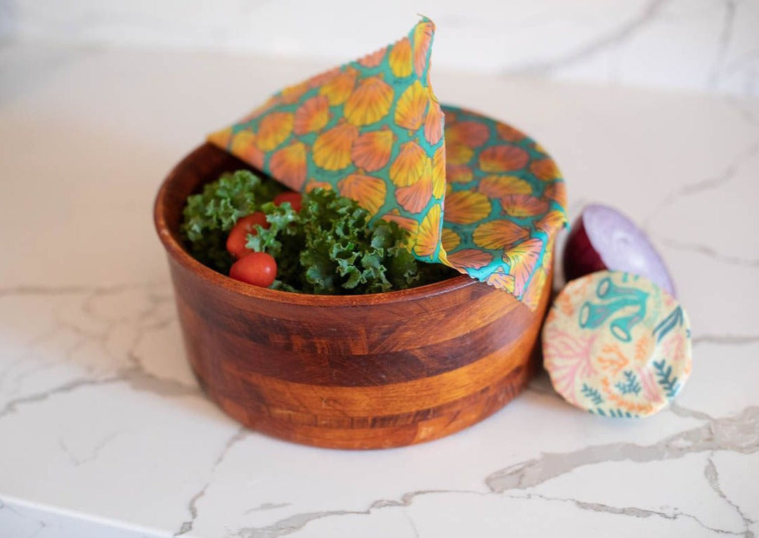 Organic Beeswax Cotton Food Wrap Roll, 13.5" x 42"