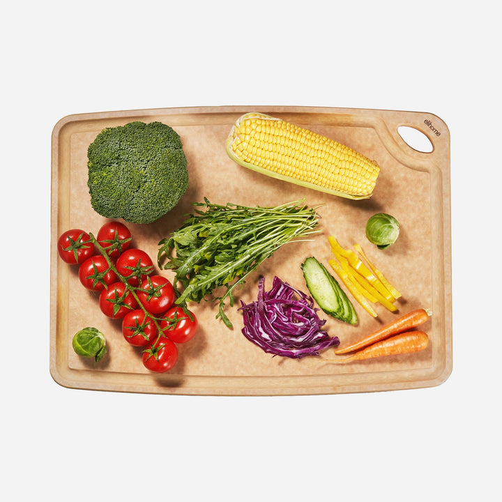 Plastic-Free Pine Leaf Cutting Board, 12" x 16"