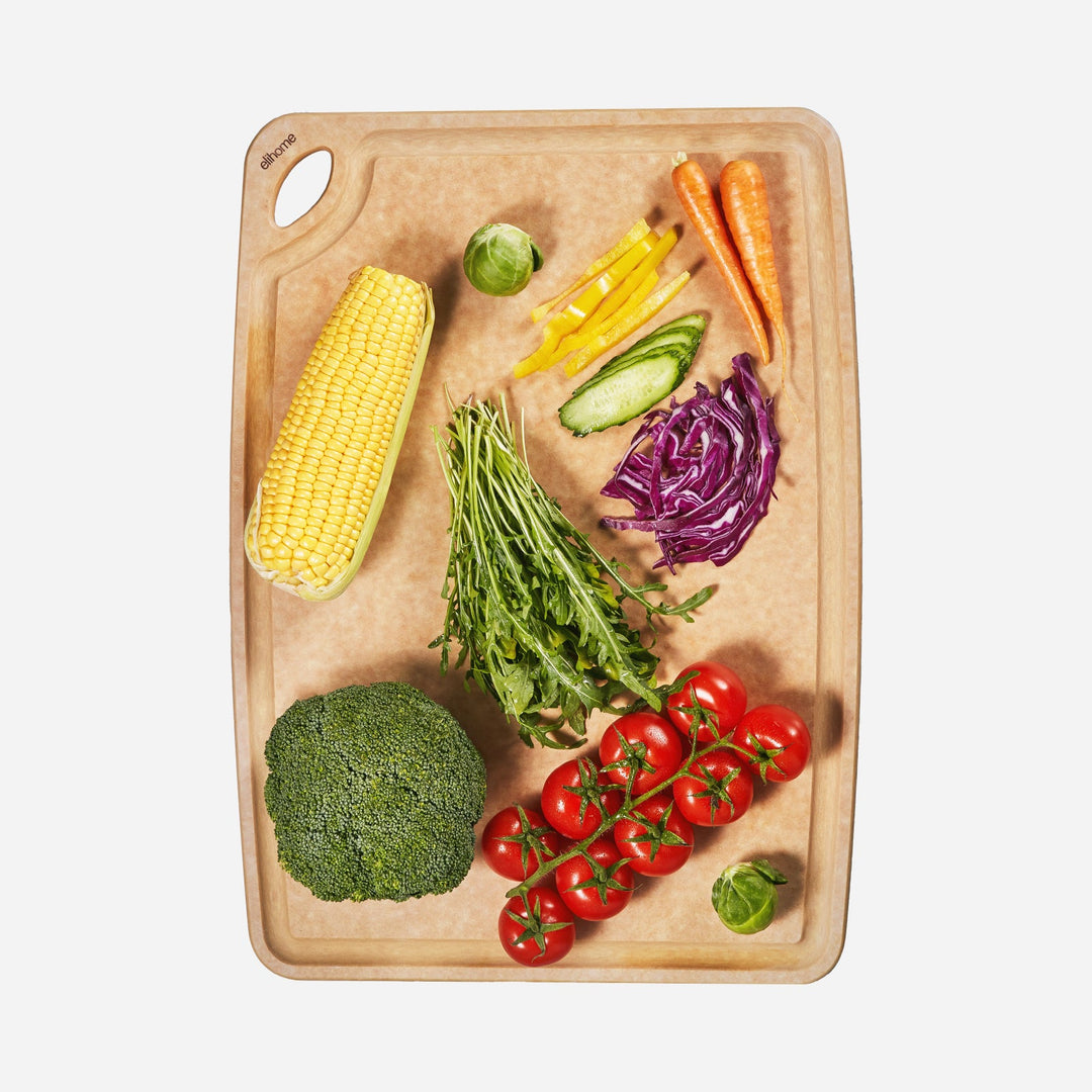 Reversible Pine Fiberwood Cutting Board, 14" x 19"