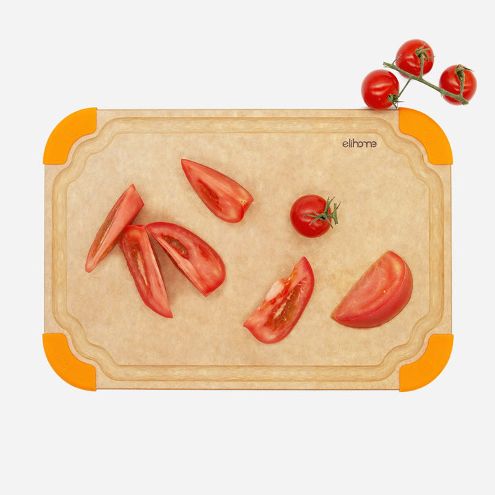 Plastic-Free Pine Fiberwood Cutting Board, 10" x 7"
