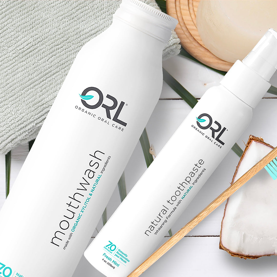 Vegan Mint Oral Care Bundle, 4 oz. + 16 oz., 2 Ct.