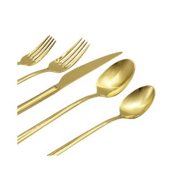 Mirror-Finish 18/10 Stainless Steel Flatware Set of 20