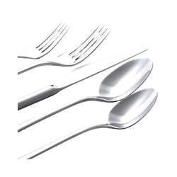 Mirror-Finish 18/10 Stainless Steel Flatware Set of 20