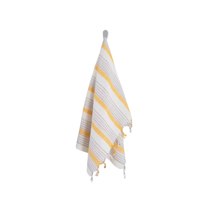 Montauk Yellow Ivory Hand Towel