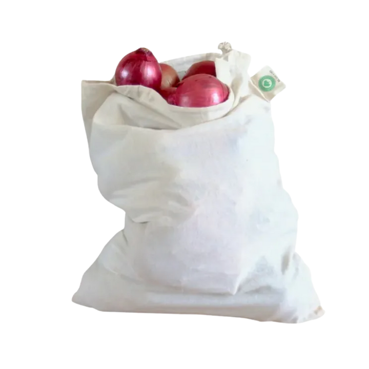 Muslin Produce Bags Drawstring Set