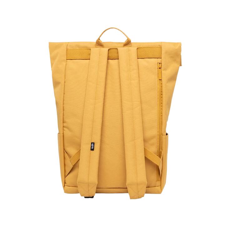 Mustard Roll-Top RPET Backpack