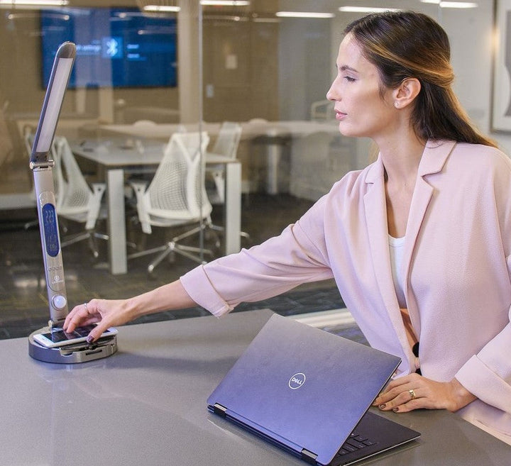Organic Cotton Dimmable LED Desk Lamp