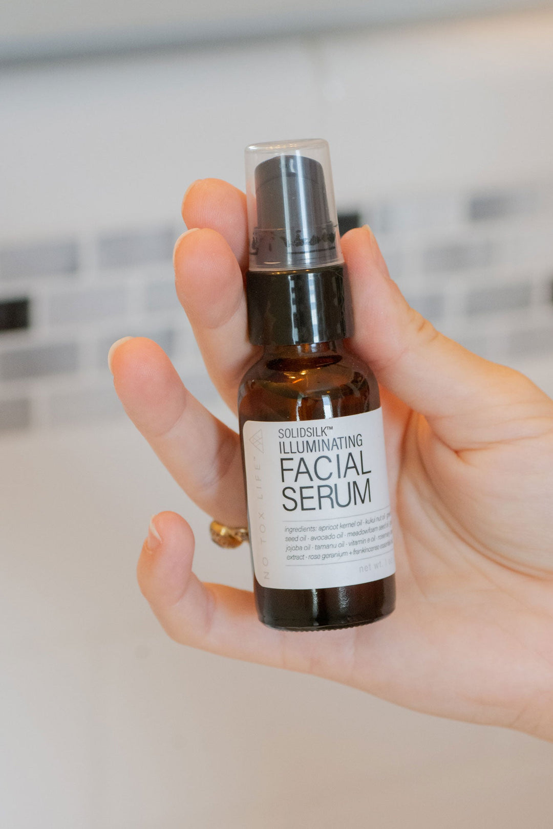 Vegan Plant Oil Face Serum, Waterless