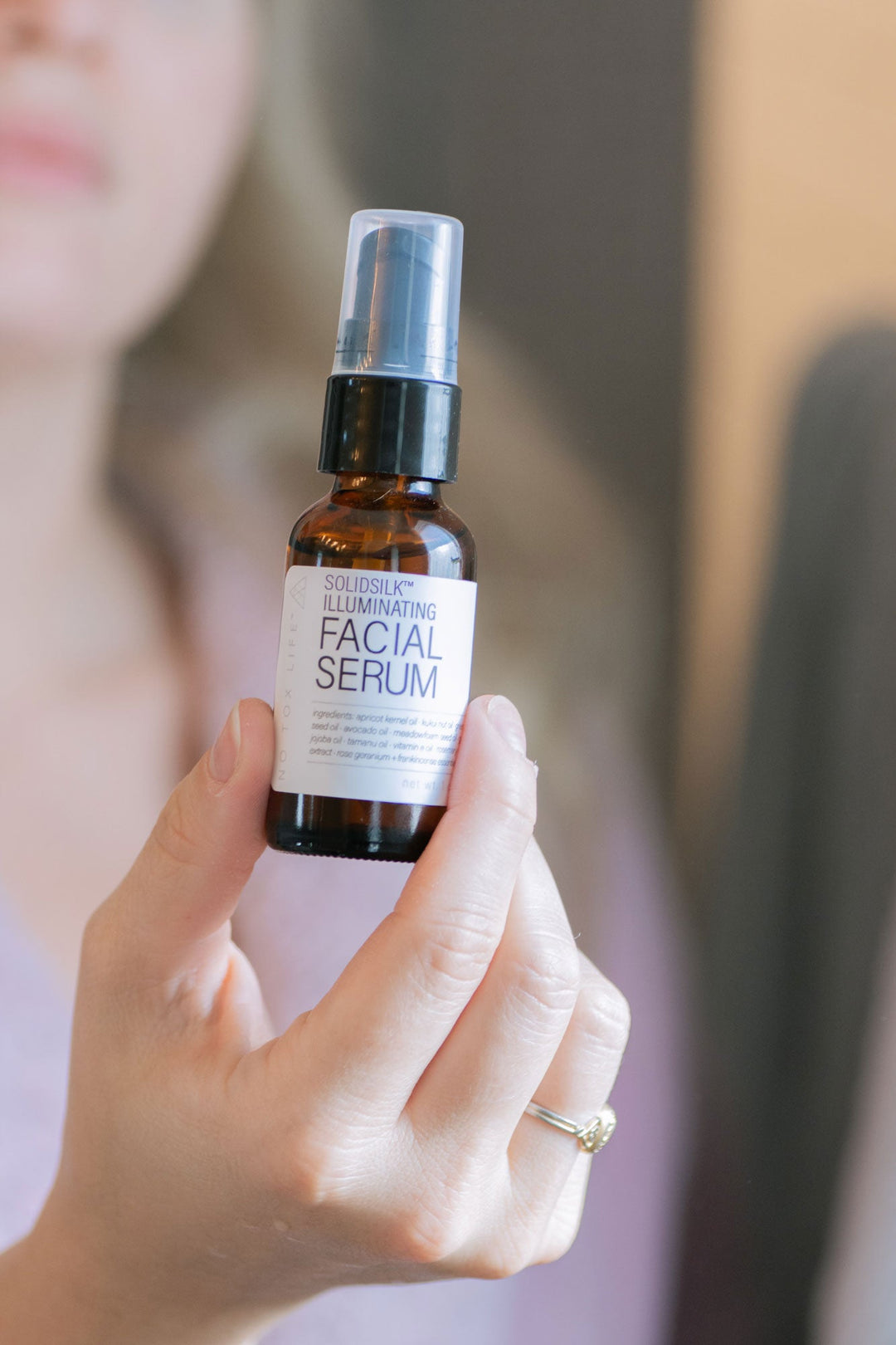Vegan Plant Oil Face Serum, Waterless