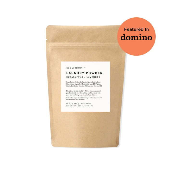 Handcrafted Organic Laundry Powder, Eucalyptus Lavender, 17 oz.