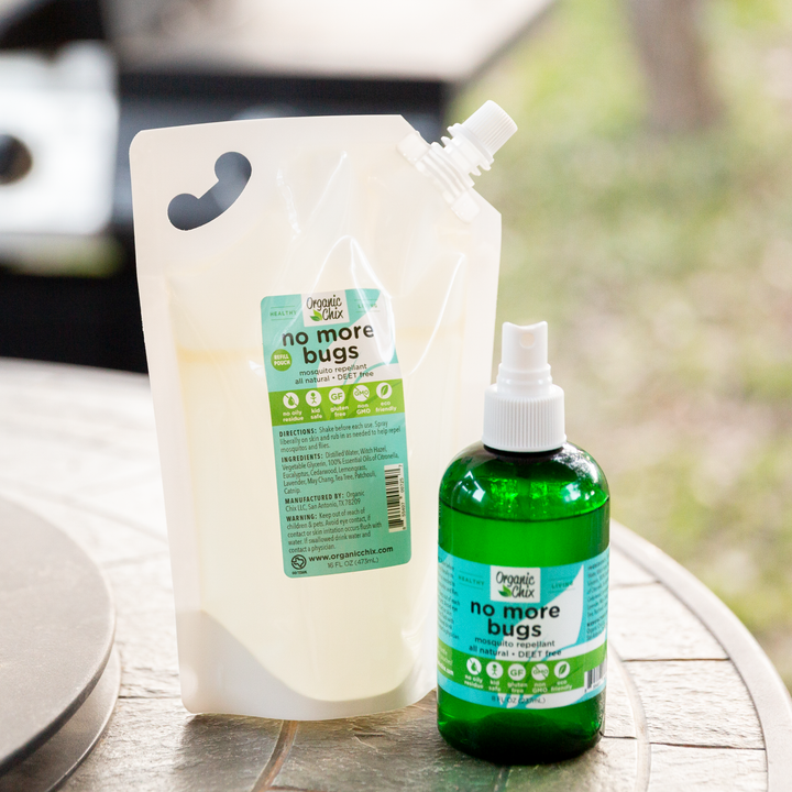 Organic DEET-Free Essential Oil Bug Repellent Spray