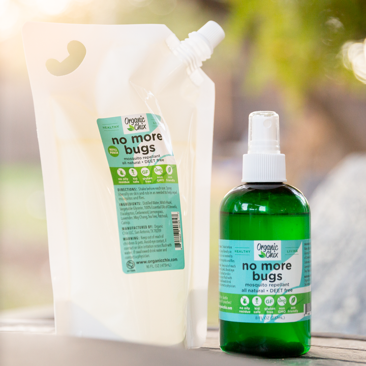 Organic DEET-Free Essential Oil Bug Repellent Spray