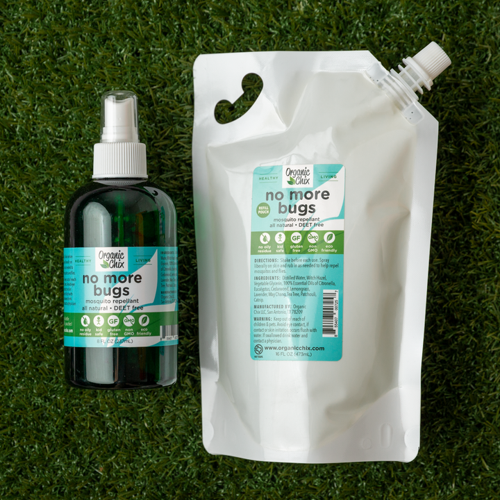 Organic DEET-Free Essential Oil Bug Repellent Spray