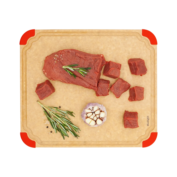 Non Slip Pine Fiberwood Kitchen Cutting Board