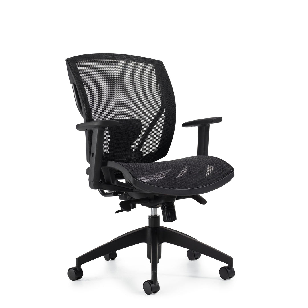 GREENGUARD All-Mesh Ergonomic Office Chair, Fully Adjustable