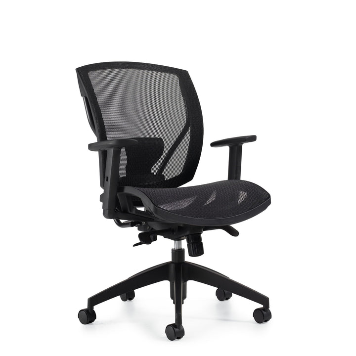 GREENGUARD All-Mesh Ergonomic Office Chair, Fully Adjustable