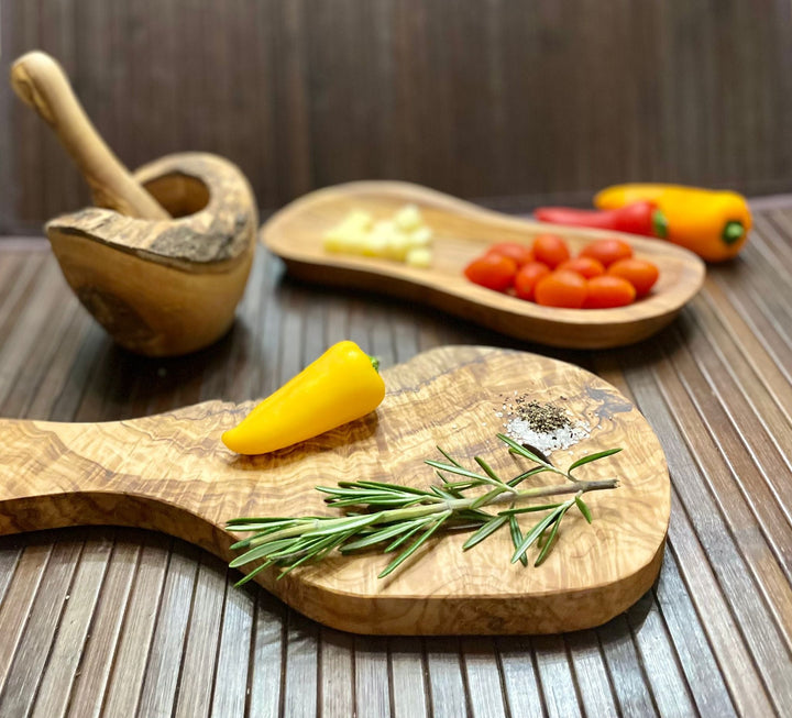 Handcrafted Olive Wood Kitchen Utensil Set, 25 Ct.