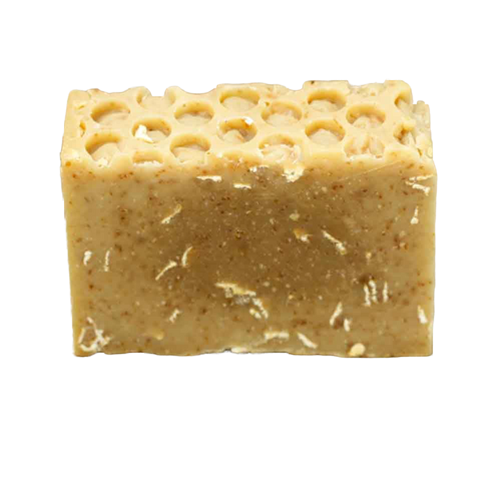 Handcrafted Oatmeal Honey Goat Milk Bar Soap