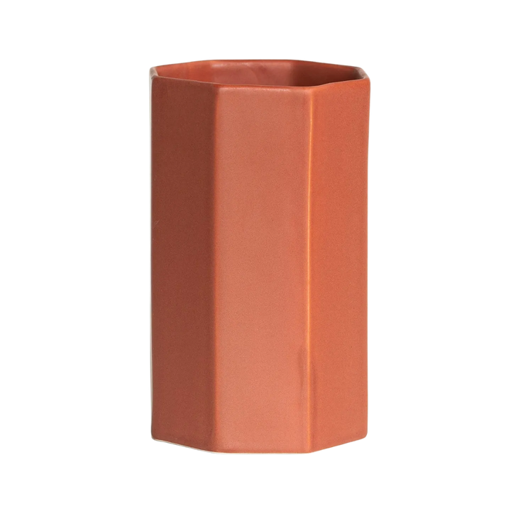 Octagonal Porcelain Bouquet Vase