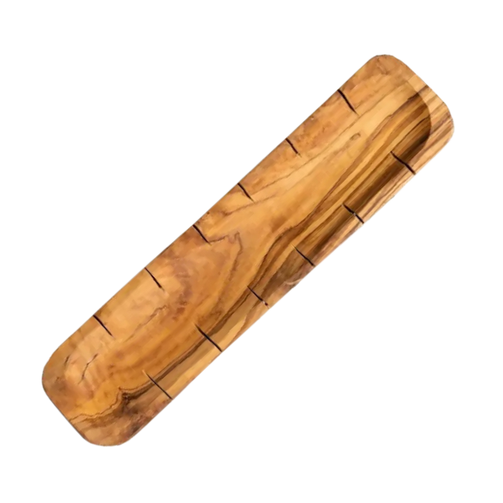 Olive Wood Sliced Bread Board
