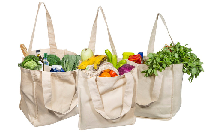 Organic Cotton Canvas Grocery Tote, 11 Oz.