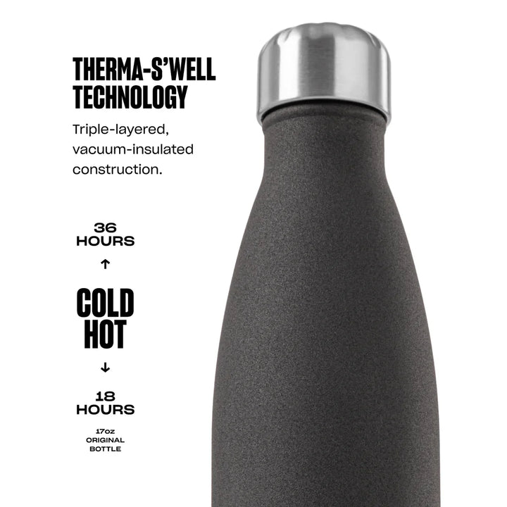 BPA-Free Insulated Stainless Steel Bottle, 17 oz Wild Cherry