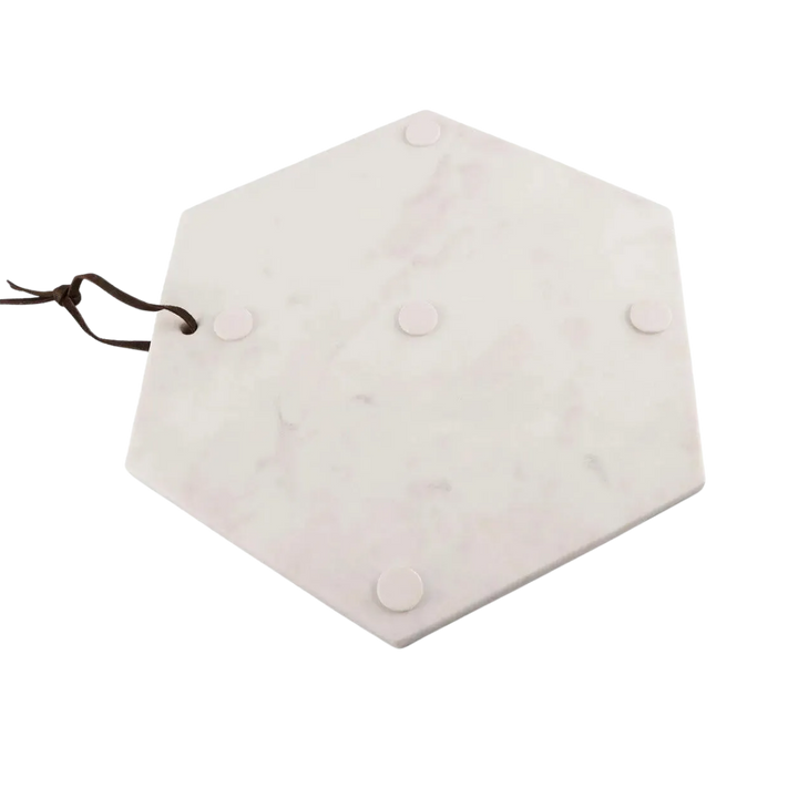 Ovada Hexagonal Marble Cheese Board